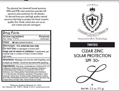 Tinted Clear Zn Spf 30 25 (Tinted Clear Zn Spf 30 25)